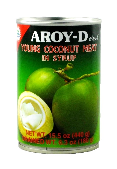 Polpa di cocco in sciroppo - Aroy-D 425 g.